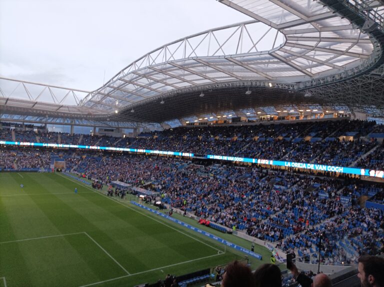 Anoeta, durante el partido contra el Madrid